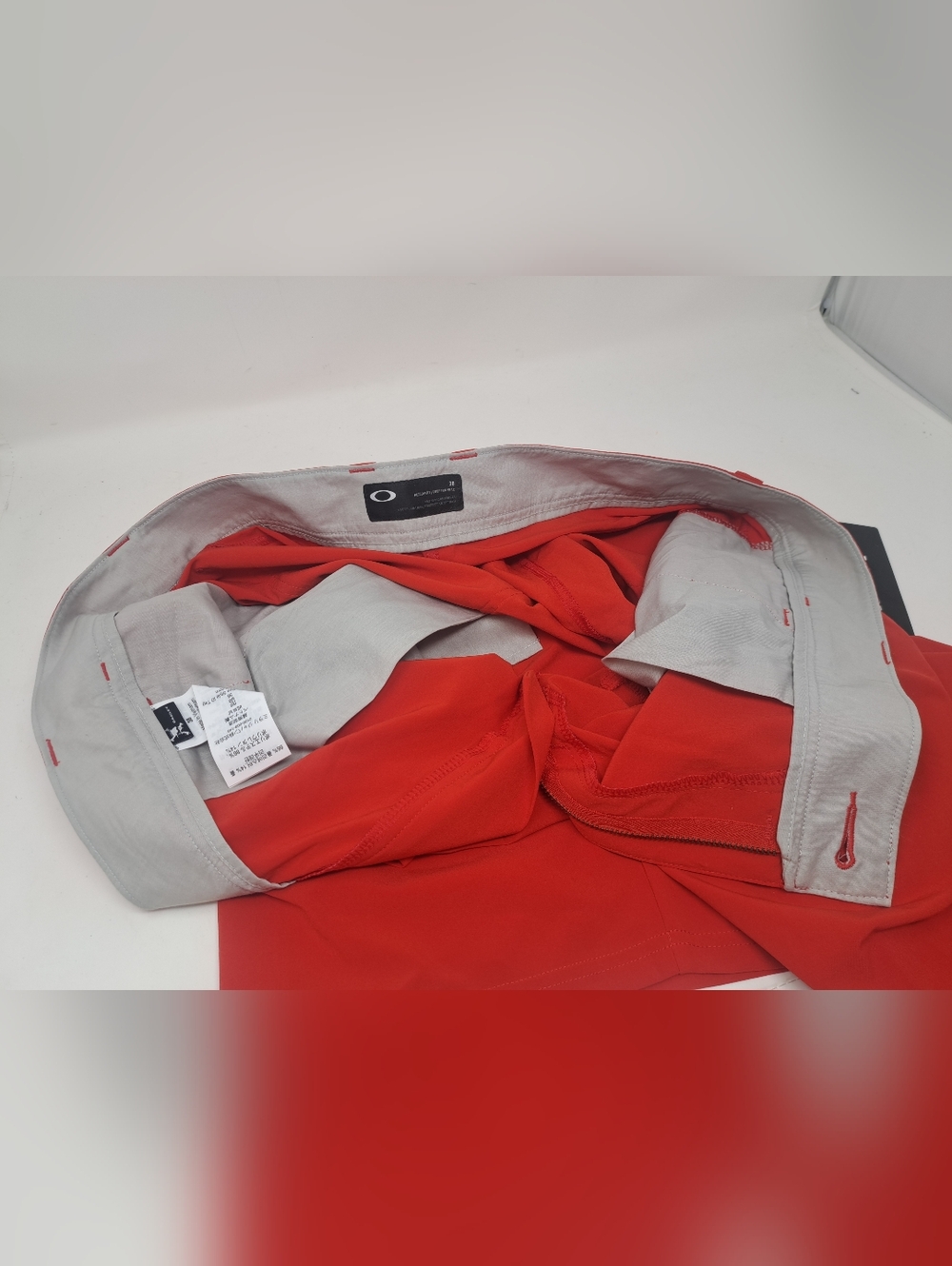 NWT Oakley Two Stance Golf Shorts Dark Orange Bubba Watson 38 Actual 39"W - Picture 7 of 9